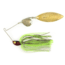 Stanley Jigs 1/2 oz. Vibra Wedge Code Red Hand Tied, Willow Blade, Ridgeback, Nickel/Gold, VWCR12-424W