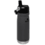 Stanley 22oz Classic Flip Straw Water Bottle, Charcoal, 10-09992-002