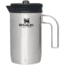 Stanley All-In-One Boil w/ Brew French Press, Stainless Steel Shale, 32 oz/0.94 L, 10-02345-026