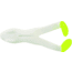 Stanley Baby Hot Feet Ribbit Frog Unrigged, 3 1/4&quot; White/Chartreuse, Floating, SRFH-700
