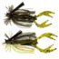 Stanley Jigs Finesse Jig, Green Pumpkin/Pumpkin, 1/8oz, 2 per Pack, FSR218-6074