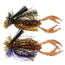 Stanley Jigs Finesse Jig, Pumpkin/Green/Chart, 1/8oz, 2 per Pack, FSR218-6469