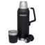 Stanley Master Unbreakable Thermal Bottle, 1.4qt, Foundry Black 10-02659-014