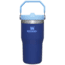 USED Stanley The IceFlow Flip Straw Tumbler - 20oz, Lapis, 20 oz, 10-09994-131, EDEMO1