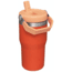 Stanley The IceFlow Flip Straw Tumbler - 20oz, Tigerlily, 20 oz, 10-09994-133