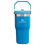 Stanley The IceFlow Flip Straw Tumbler, Azure, 20 oz/0.59 L, 10-09994-189