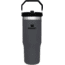 Stanley The IceFlow Flip Straw Tumbler, Charcoal, 30oz / .88L, 10-09993-002