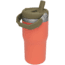 Stanley The IceFlow Flip Straw Tumbler, Guava, 20oz / .59L, 10-09994-016