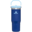 Stanley The IceFlow Flip Straw Tumbler, Lapis, 30 oz, 10-09993-132
