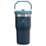 Stanley The IceFlow Flip Straw Tumbler, Navy, 20 oz/0.59 L, 10-09994-188