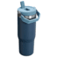 Stanley The IceFlow Flip Straw Tumbler, Navy, 30 oz/0.89 L, 10-09993-323