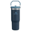 Stanley The IceFlow Flip Straw Tumbler, Navy, 30 oz/0.89 L, 10-09993-323