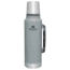 Stanley The Legendary Classic 1.4L Bottle, Hammertone Silver, 1.5 QT/1.4 L, 10-11347-003