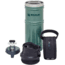 Stanley The Quadvac Trigger Action Mug, Hammertone Green, 12oz / .35L, 10-09837-001