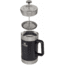 Stanley The Stay-Hot French Press 48oz, Matte Black, 48 oz, 10-02888-042