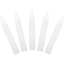 Stansport Camping Candles - 5 Pack, Suitable For Emergency Use, White, 5L x 0.63W x 0.63H, 229