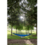 Stansport Packable Nylon Hammock w/ Mosquito Netting, 200 lbs Weight Capacity, Blue/Gray, 102 L x 54 W x 55 H, 30400-50