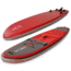 Starboard River Deluxe Lightweight Croc Skin Texture Paddle Board, Red / Black, 9ft 6in, 2011180601001