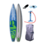 Starboard Touring Zen Inflatable Lightweight Croc Skin Texture Paddle Board, Blue / Green, 12ft 6in, 2024180601001