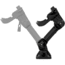 Stealth Rod Holders Qr1 Rod Holder With Mulit Mount Base And Extension, Black, QR1-MMX