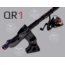 Stealth Rod Holders QR1 Rod Holder With No Base, Black, QR1-NB