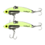SteelShad Mini, 2 Pack, 1/4 Oz, Glow Yellow, SSL-10221