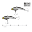 SteelShad Mini, 2 Pack, 1/4 Oz, Tennessee Shad, SSL-10116