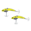 SteelShad Mini, 2 Pack, 1/4 Oz, Yellow Shad, SSL-10079