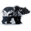 Sticker Art Bear and Wolf Sticker, 3