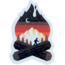 Sticker Art Campfire Stikers, CAMPFIRE