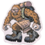 Sticker Art Sasquatch Camping Stikers, SASQUATCH CAMPING