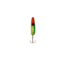 Stinger Scorpion Spoon Lightweight Trolling Spoon, 2.25in .1oz., #5 VMC Hooks, Silver Hammered, Mixed Veggies, XSH125
