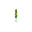 Stinger Scorpion Spoon Lightweight Trolling Spoon, 2.25in .1oz., #5 VMC Hooks, Silver Hammered, Mongoose Circus Freak, XSH158