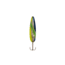 Stinger Stingray Spoon Lightweight Trolling Spoon, 4.25in .4oz., #1 VMC Hooks, Silver Hammered, Blue Dolphin, NSH77