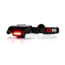 STKR Concepts FLEXIT PRO 6.5 Headlamp, 650 Lumens, Black/ Red, 00387