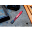 STKR Concepts Mechanical Carpenter Pencil w/ 3 pieces of Lead, Red, 77629
