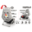 STKR Concepts Mobile Task Light 1200 Lumens W/3 Modes