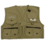 Stone Creek Kidfts Fishing Vest, Light Tan, Medium, SCKVM