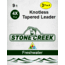 Stone Creek Looped Leaders, 9ft, 6X, 3 Pack, Clear, SCL96XC-3