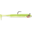 Storm 360GT Searchbait Minnow, 2.5", 3/32oz Jig, #2 Hook 1 Rigged/2 Bodies, Chartreuse Ice, SBM25CI-332J