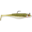 Storm 360GT Searchbait Shad, Sinking, 3-1/2", 1/4oz, #2/0 Hk, 1 Rigged Two Bodies, Herring, SBD35H-14J