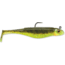 Storm 360GT Searchbait Shad, Sinking, 4-1/2", 3/8oz, #4/0 Hk, 1 Rigged Two Bodies, Hot Olive, SBD45HO-38J