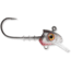 Storm 360GT Swimmer Jig Head, Fits 3.5in Body Length, 1/8oz Jig, #2/0 VMC Coastal Black Hook, Smokin Ghost, SJS35SGH-18J