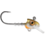 Storm 360GT Swimmer Jig Head, Fits 5.5in Body Length, 3/8oz Jig, #7/0 VMC Coastal Black Hook, Smelt, SJS55SMT-38J