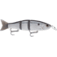 Storm Arashi Swimmer 18 Sinking, Variable Running Depth, Extra Tail, Black Silver Shad, 7in, 2-3/16oz, #1/0 Trebles, ASW18874