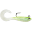 Storm WildEye Curl Tail Minnow 02 Soft Bait, Shiner Chartreuse Silver, WCM02SHCS