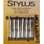 Streamlight Stylus AAAA Batteries - Replacement 1.5 Volt Alkaline battery 6 pack 65030 for Streamlight Stylus Flashlights &amp; more