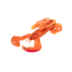 Strike King Baby Luau Craw, Fire Craw, 3in, RGBLCRW-900