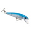 Strike King Bitsy Jerkbait Fishing Lure, Slow Sinking Minnow Profile Hard Bait, 1/8oz, SZ 10 Treble Hooks, Pro Blue, HCJB-681
