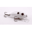 Strike King Tour Grade Bitsy Crackin'Tube Head, Jig Head Fishing Lure, Unpainted, 1/4oz, BCTJH14-U, BCTJH14-U